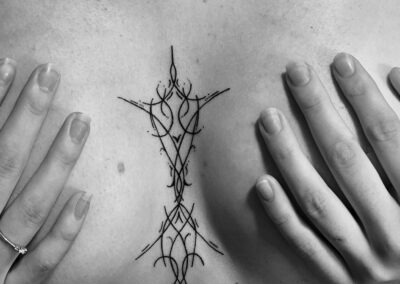 tattoo halle saale arm motiv fineline